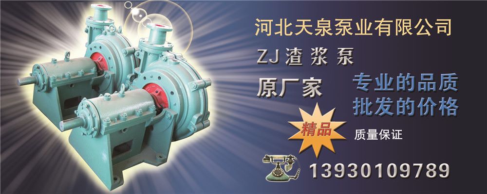 〔40ZJ-I-A17重型渣浆泵〕☞天泉牌渣浆泵