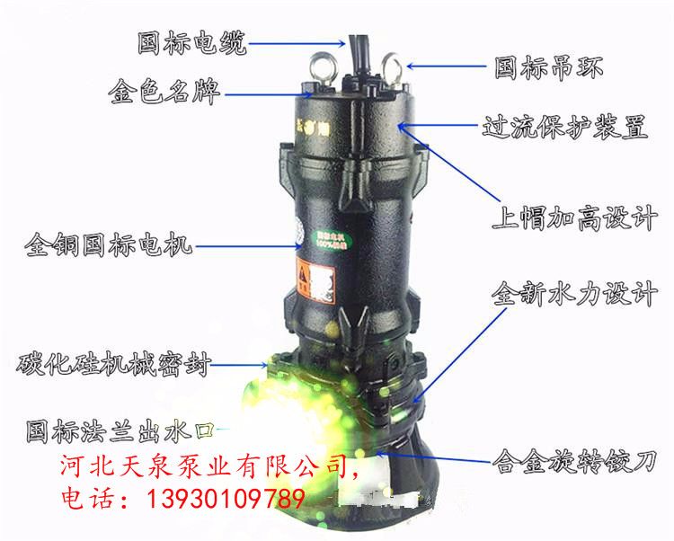 楚雄污水提升泵安装示意图-2016