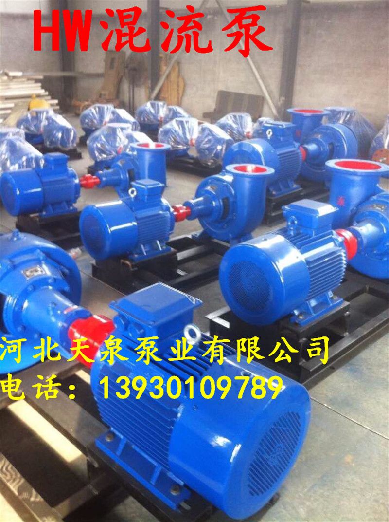 250HW-12S蜗壳式混流泵-河北天泉泵业