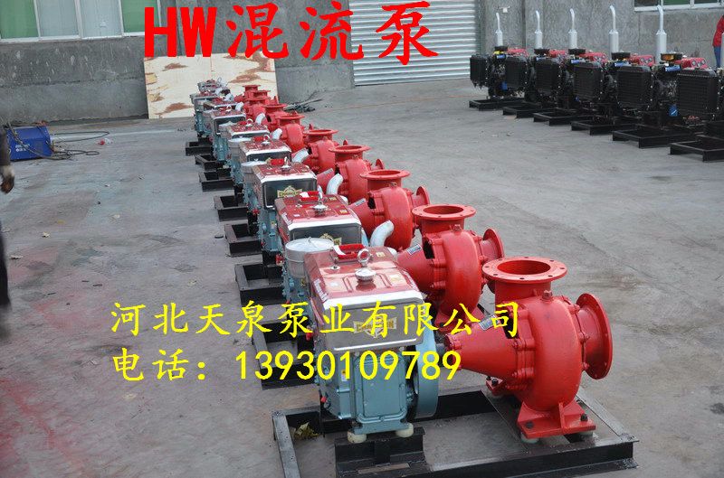300HW-5蜗壳式混流泵-河北天泉泵业