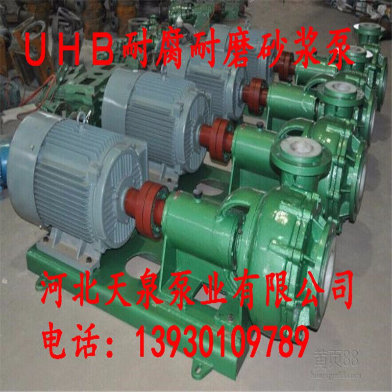 100UHB-ZK-100-20砂浆泵_耐腐蚀泵