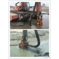 360挖掘机专用清淤泵、鲁达75千瓦液压高效清淤泵
