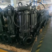 WQ污水泵无堵塞高扬程潜水排污泵380V大流量潜污泵