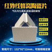 源头厂家瓦斯炉头专用红外线蜂窝陶瓷片燃气陶瓷面板耐高温